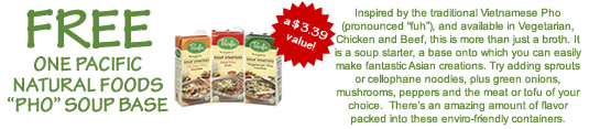 ONE PACIFIC NATURAL FOODS 'PHO' SOUP BASE