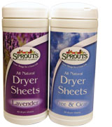 Sprouts Dryer Sheets